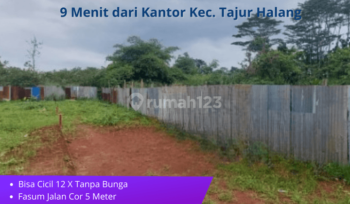 Tanah Siap Bangun di Bogor Dekat Setu Lebak Wangi Terima SHM 1