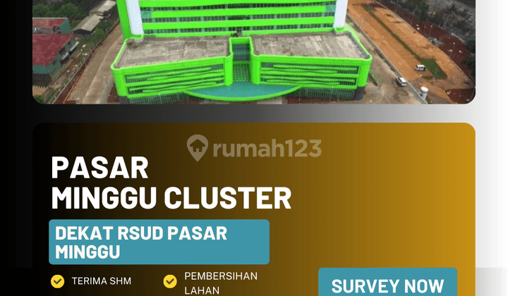 Tanah Strategis Dekat Rsud Pasar Minggu,investasi Menguntungkan  1