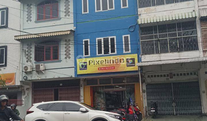 Ruko 3 Lantai  Di Jl Wahidin, Medan Lokasi Strategis