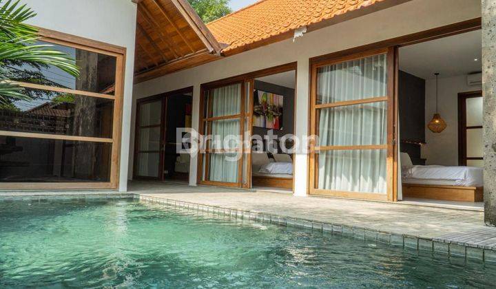 RUMAH SEMI VILLA FULL FURNISHED DEKAT PANTAI BERAWA LINGKUNGAN VILLA KEROBOKAN 1