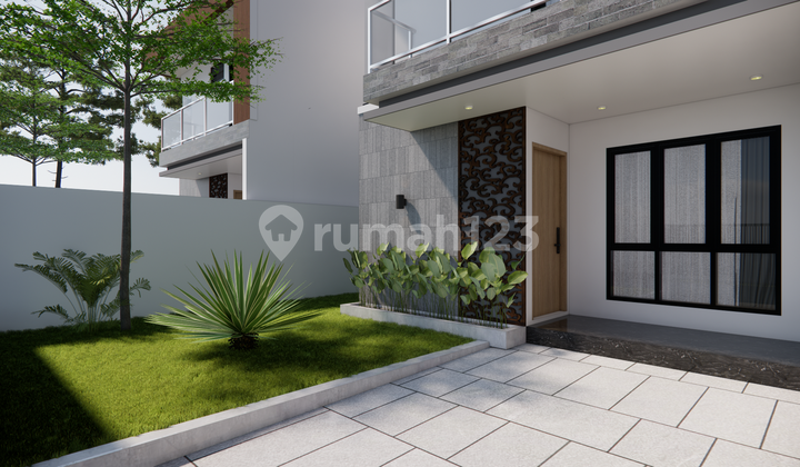 Black Stone Residence (Anindya Type) 2-Story Modern Style Located in Benoa, a Flood-Free Residential Complex 2