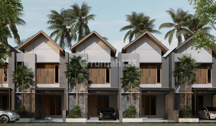 Rumah Dengan Nuansa Tropis  Harga Terjangkau Area Denpasar