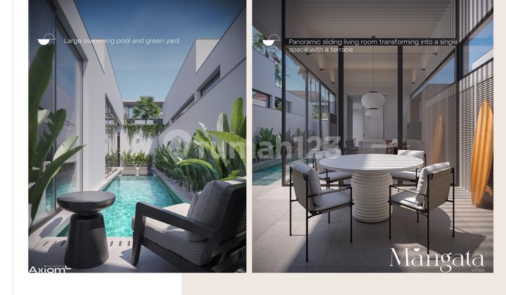 Modern Minimalist Villa with a Strategic Location in Sanur