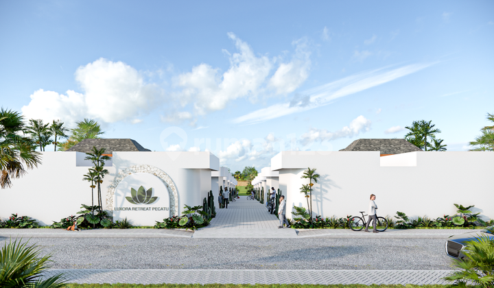 Modern Villa berada di lokasi yang nyaman dan aman di Pecatu