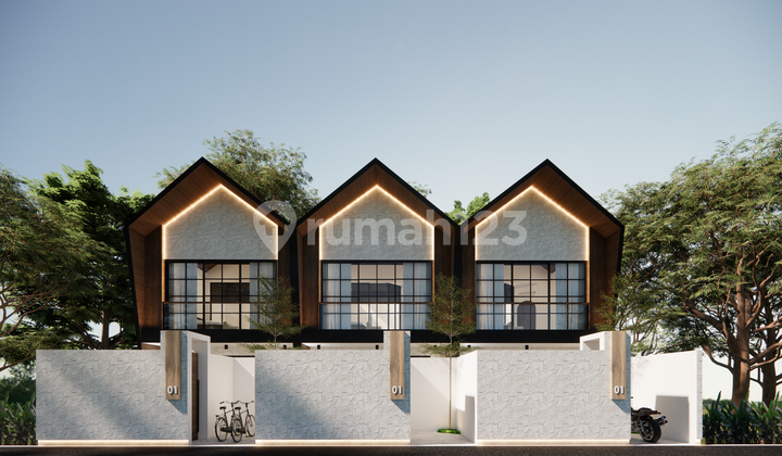 Disewakan Jangka Panjang Villa Dengan Cafe Sekitar Area Canggu