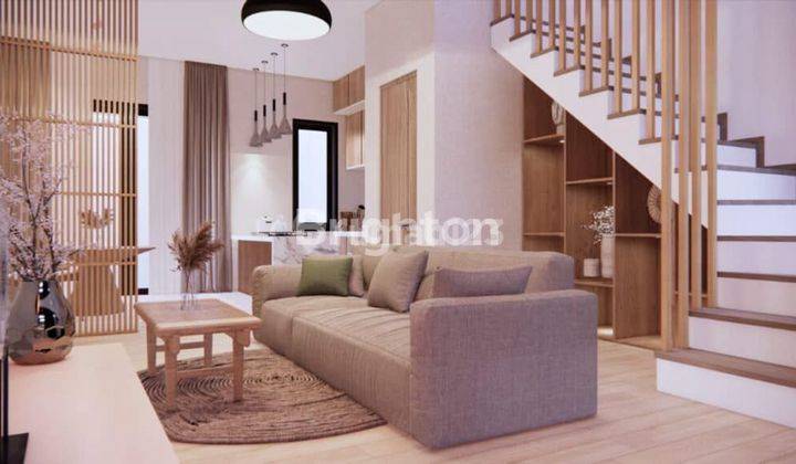 TEMPAT TINGGAL MODERN 2 LANTAI STRATEGIS DENPASAR VIEW PERSAWAHAN 2