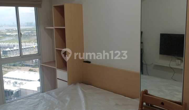 Disewakan Cepat Apartemen Tokyo Riverside Pik2 Tipe Studio Furnish 22jt/thn