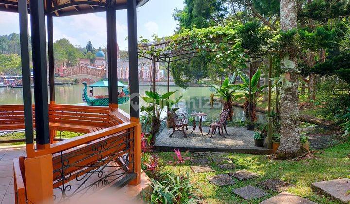 Dijual Villa 4 BR View Langsung Danau Bagus, Kota Bunga Cipanas 1