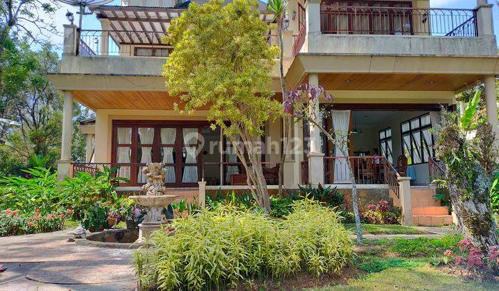 Dijual Villa 4 BR View Langsung Danau Bagus, Kota Bunga Cipanas 2