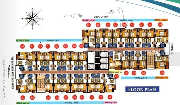 Dijual Apartement Atlanta Di Daerah Strategis Depok 2