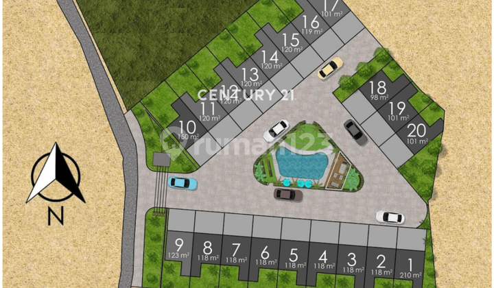 Tersisa 5 Kavling Siap Dibangun Dalam Cluster Elite Kota Depok