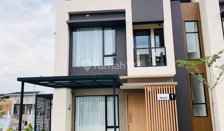 Rumah Mewah Cluster Savasa Deltamas Cikarang. Siap Huni. Dekat Aeon Mall Dan Toll 1