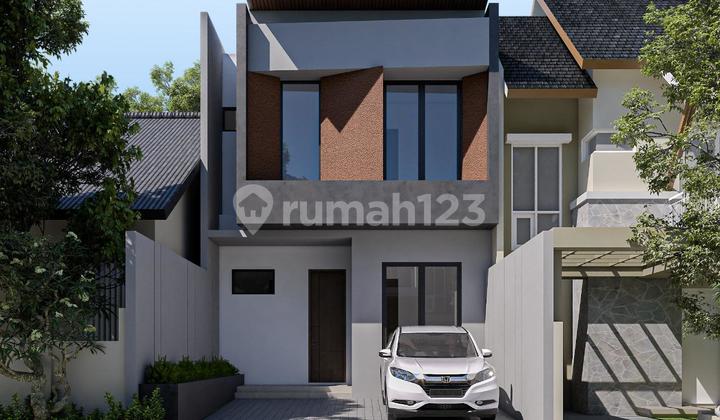 Dijual Rumah 2 Lantai New Hight Quality di Manyar Jaya, Surabaya 2