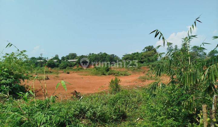 Tanah di Jalan rumpin bogor sekitar pasar cicangkal 11 hectare 1