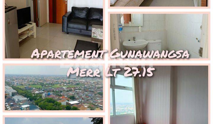 Apartemen Gunawangsa Merr 2 Kamar Full Furnished Nego 1