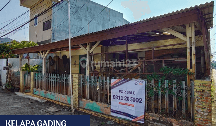 Dijual Rumah Hitung Tanah di Jalan Lenso Kelapa Gading  1