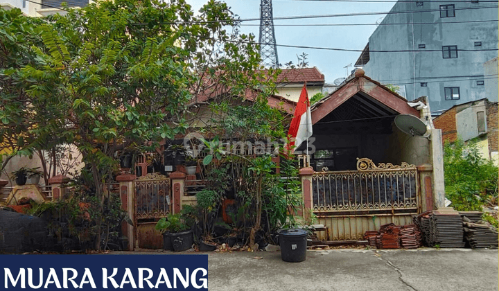 Dijual Rumah Hitung Tanah Hadap Selatan di Muara Karang Pluit  1