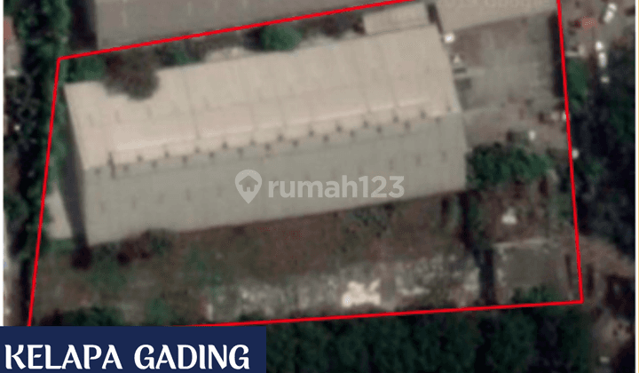 Dijual Warehouse Dengan Luas Tanah 6.961m di Kelapa Gading  1