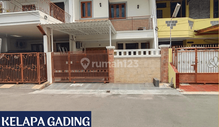 Disewakan Rumah Semi Furnish 2 Lantai di Kelapa Puan Kelapa Gading  1