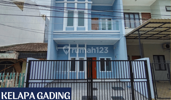 Dijual Rumah 2 Lantai Luas 102m di Janur Kuning Kelapa Gading  1