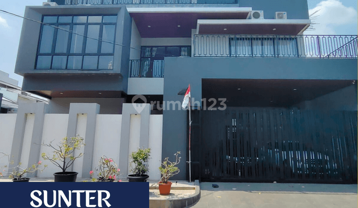 Dijual Rumah Bangunan Baru Free Liff 7 Kamar Tidur di Sunter 1