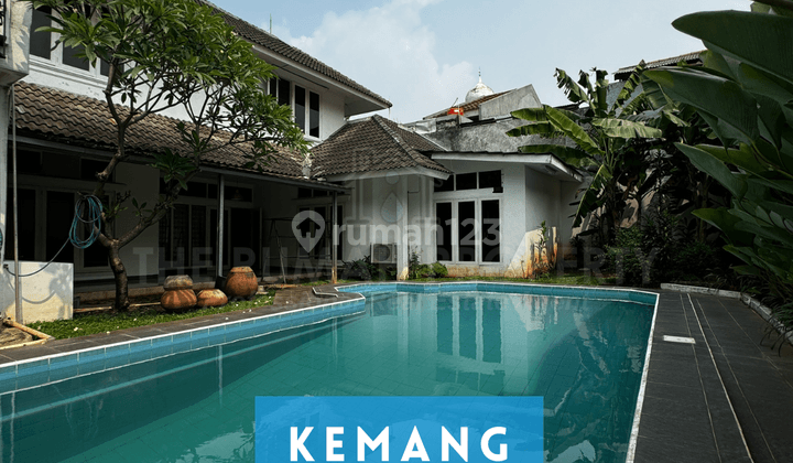 Disewakan Rumah Mewah Ada Paviliun Dan Private Pool Kawasan Prime Kemang Jaksel 1