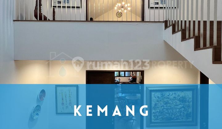 Very Neat Beautiful House in Kemang with Marble Slab Floors, 3 Stories
