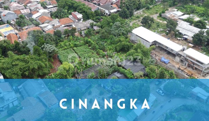 Land by the Roadside Pondok Cabe Cinangka Cheap Price Area 6354 Meters.