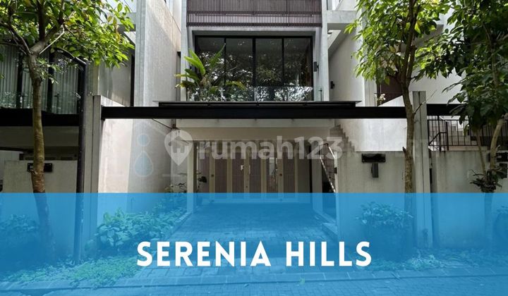 Rumah Fully Furnsihed Serenia Hills Tangsel Komplek Elit