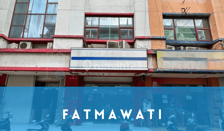 Ruko Gandeng 2 unit Dijual Fatmawati Jaksel 5 Lantai 1