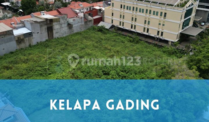 Tanah Pinggir Jalan Raya Utama Kelapa Gading Lokasi Premium dan Strategis