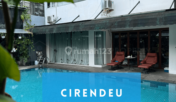 Dijual Rumah Private Pool Komplek Perumahan Bali View Cirendeu 1