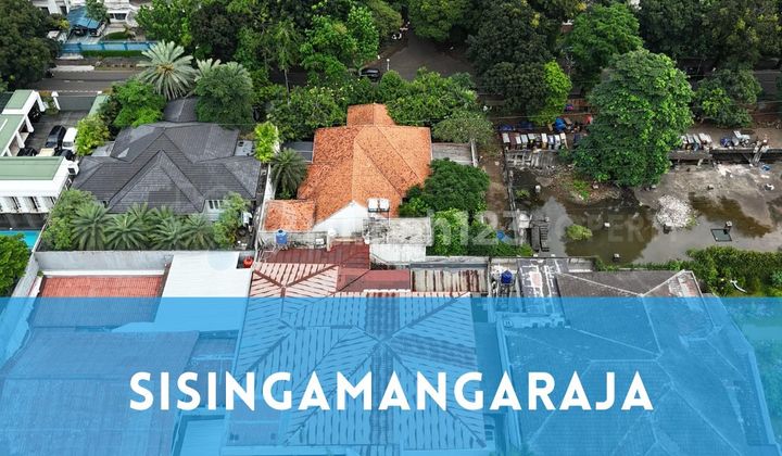 Rumah Komersil Hitung Tanah Harga NJOP Sisingamangaraja Kebayoran Baru