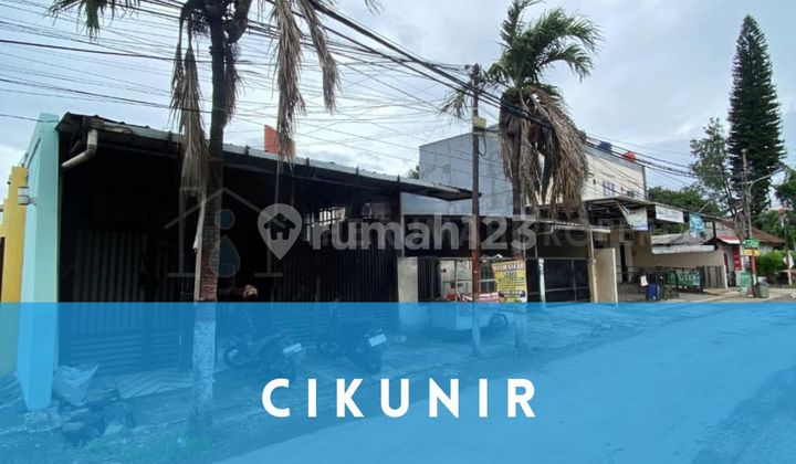 Rumah Lama Pinggir Jalan Cikunir Akses Jalan Lebar bisa untuk Usaha, Kantor atau Rumah Kostan