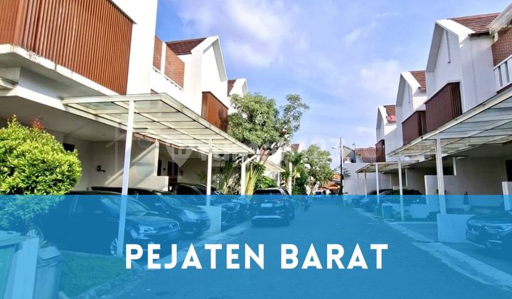 Townhouse Pekaten Barat Dekat Ke Penvil Mal