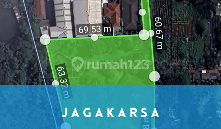 Rumah Tanah Luas Area Premium Jagakarsa Dekat Tol Andara