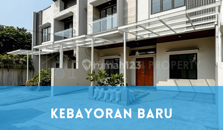 Rumah Baru Desain Modern Harga Murah Kebayoran Baru Jaksel 1