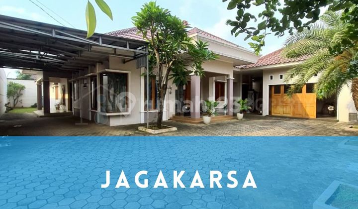 Rumah Pinggir Jalan Raya Jagakarsa Jakarta Selatan Fully Furnished