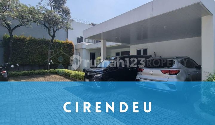 Semi-Furnished Kuldesak House in Cirendeu, Tangsel, Near Lebak Bulus