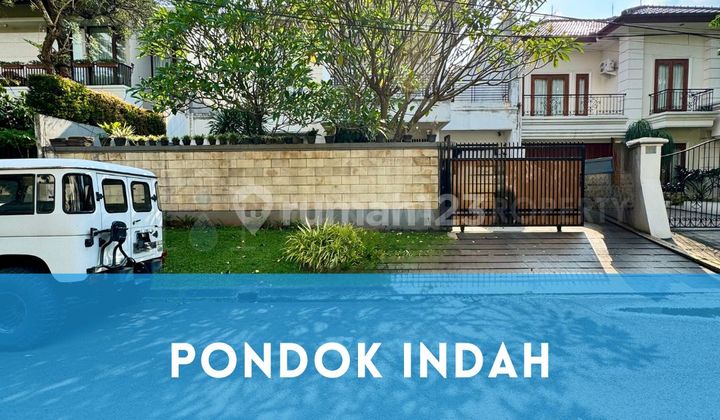 Rumah Pondok Indah Dekat Bukit Golf Lokasi Premium Jalan Lebar
