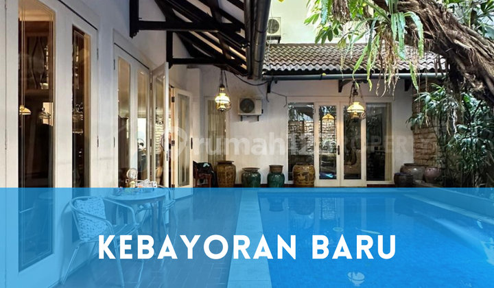 Turun Harga Rumah Hang Tuah Kebayoran Baru Private Pool Lokasi Nyaman