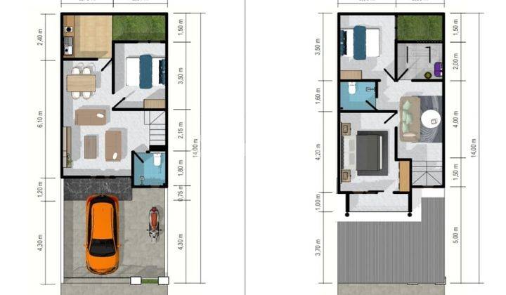 Dijual Rumah Baru 2 Lantai Komplek Buana Gardenia Tangerang 2