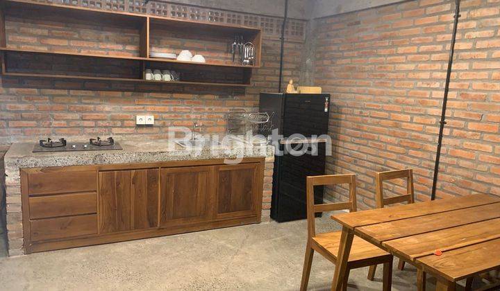 2BR INDUSTRIAL RUSTIC WOOD APARTMENT IN CANGGU 1