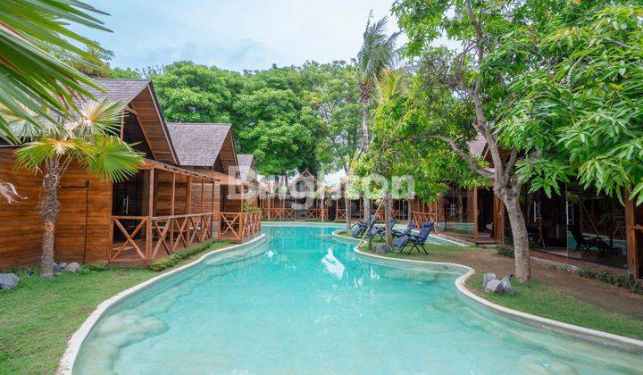 10 WOODEN BUNGALOW WITH BIG LAGOON POOL IN NUSA DUA 2