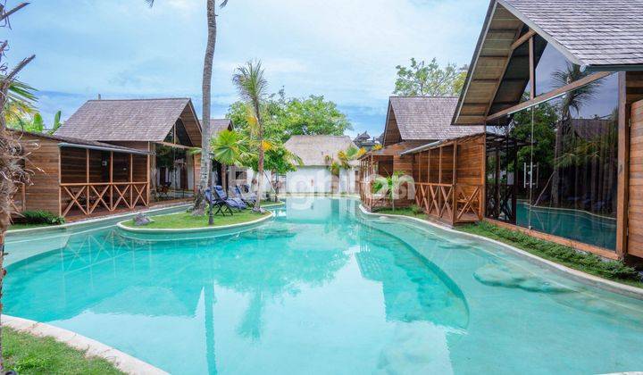 10 WOODEN BUNGALOW WITH BIG LAGOON POOL IN NUSA DUA 1