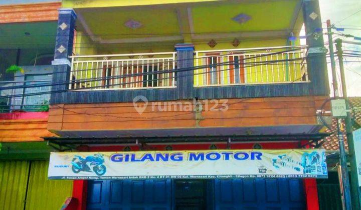 Dijual Ruko 3 lantai Plus Tempat Tinggal Diwarnasari 1