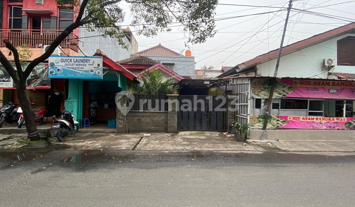 Rumah Pinggir Jalan Cocok untuk buka usaha di jaka sampurna bekasi 