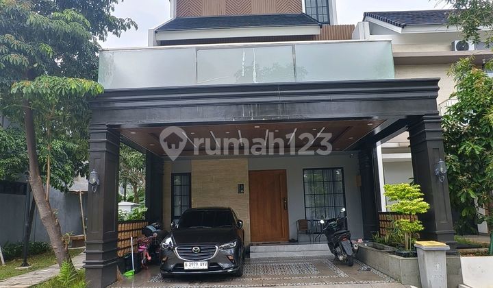 Rumah Mewah Semi Furnish Di Cluster Harapan Indah Bekasi 1