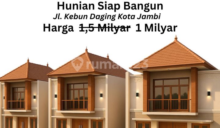 Di Jual Rumah Siap Bangun Lokasi Mayang, Kota Jambi Di Jual Rumah Siap Bangun Lokasi Mayang, Kota Jambi