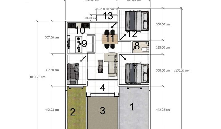 Jual Rumah Strategis Lokasi Kotabaru, Kota Jambi 2